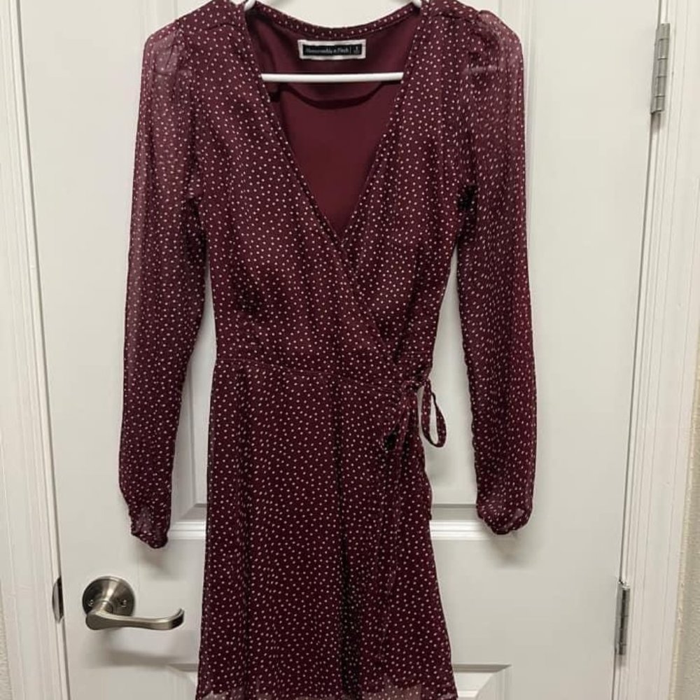 ABERCROMBIE & FITCH Women's Wrap Dress, Size Small